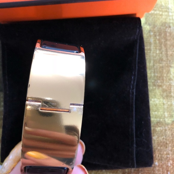 SOLD! 1000% Authentic Hermes Clic Clac H  bracelet - Picture 4 of 8